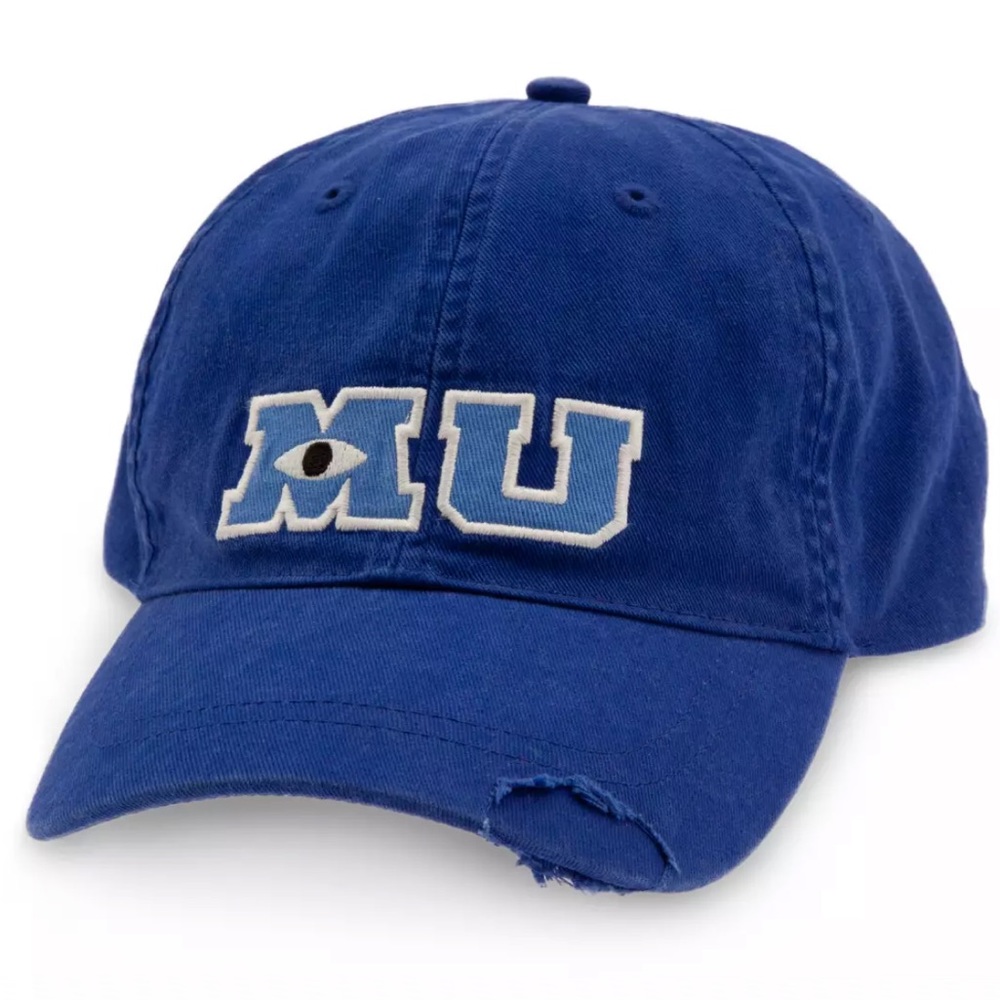 NWT Disney Parks Pixar Monsters Inc University Baseball Cap for Adults
